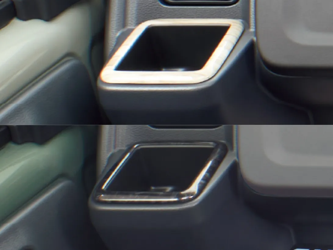 ドリンクホルダーガーニッシュ