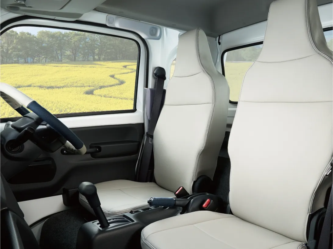 革調シートカバー