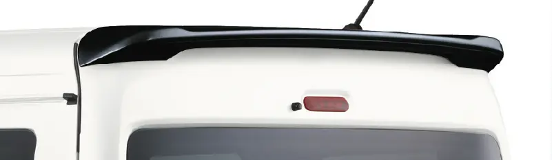 ルーフエンドスポイラー〈ハイルーフ車用〉