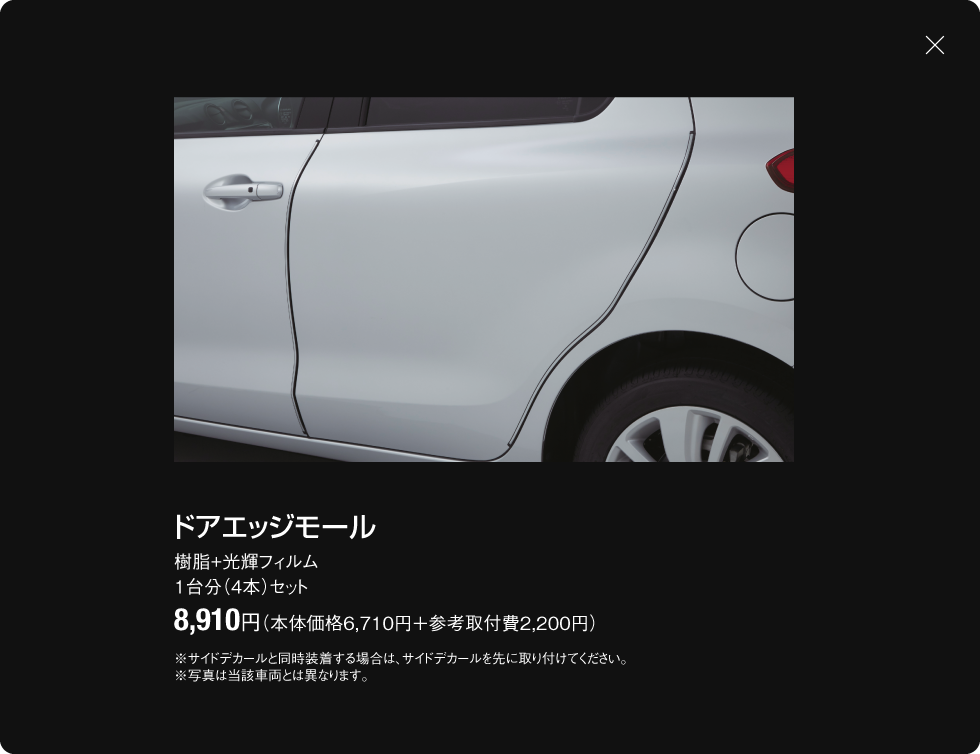 ドアエッジモール