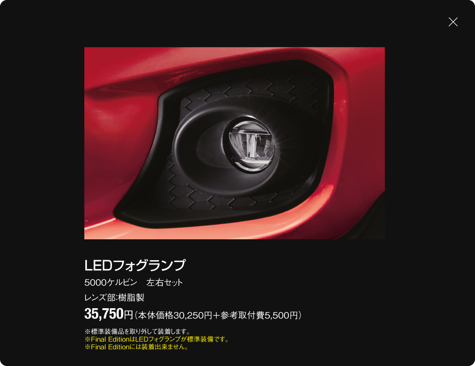 ＬＥＤフォグランプ