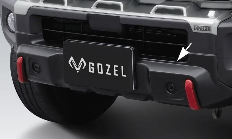 GOZEL フロントバンパーアンダーガーニッシュ