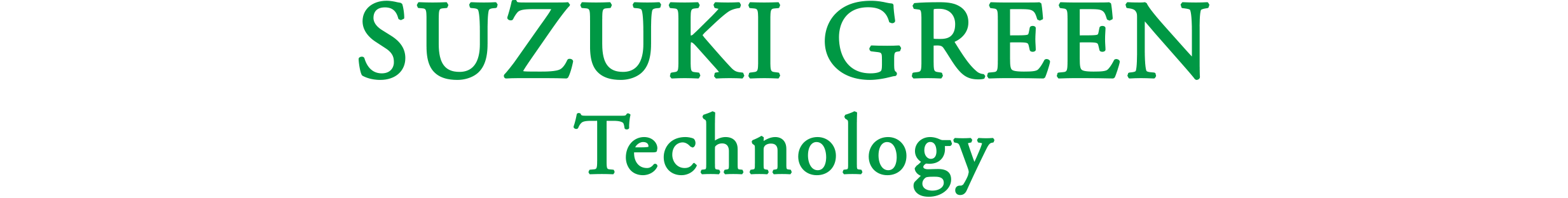 SUZUKI GREEN Technology