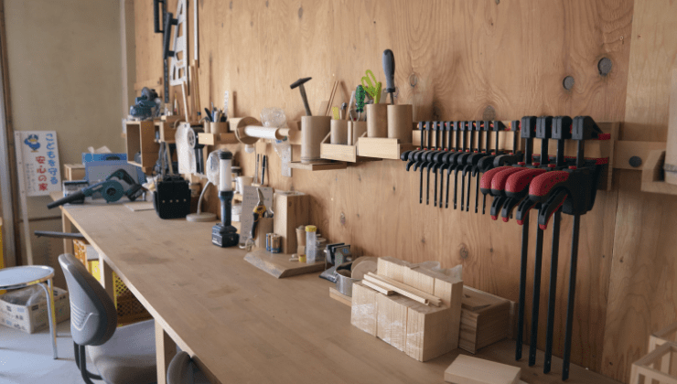 リフォームの作業場所
