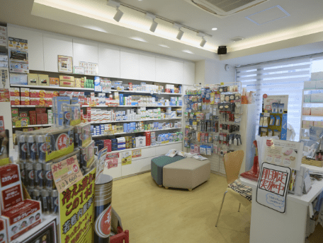薬局の店内