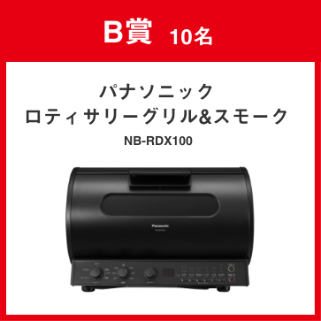 パナソニック ロティサリーグリル&スモーク NB-RDX100