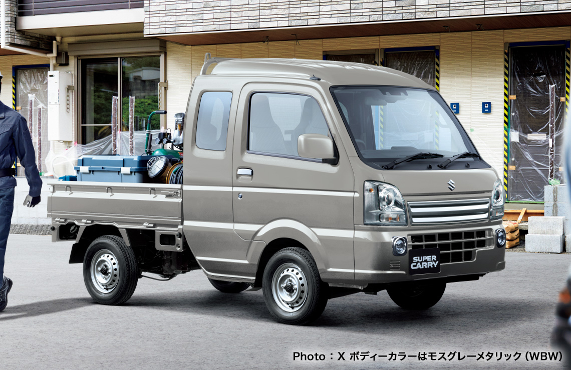 Photo：X LEDヘッドランプ装着車 ボディーカラーはモスグレーメタリック（WBW）