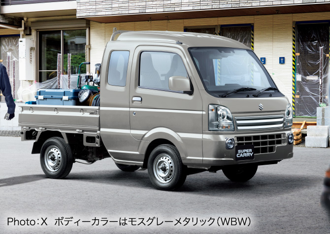 Photo：X LEDヘッドランプ装着車 ボディーカラーはモスグレーメタリック（WBW）