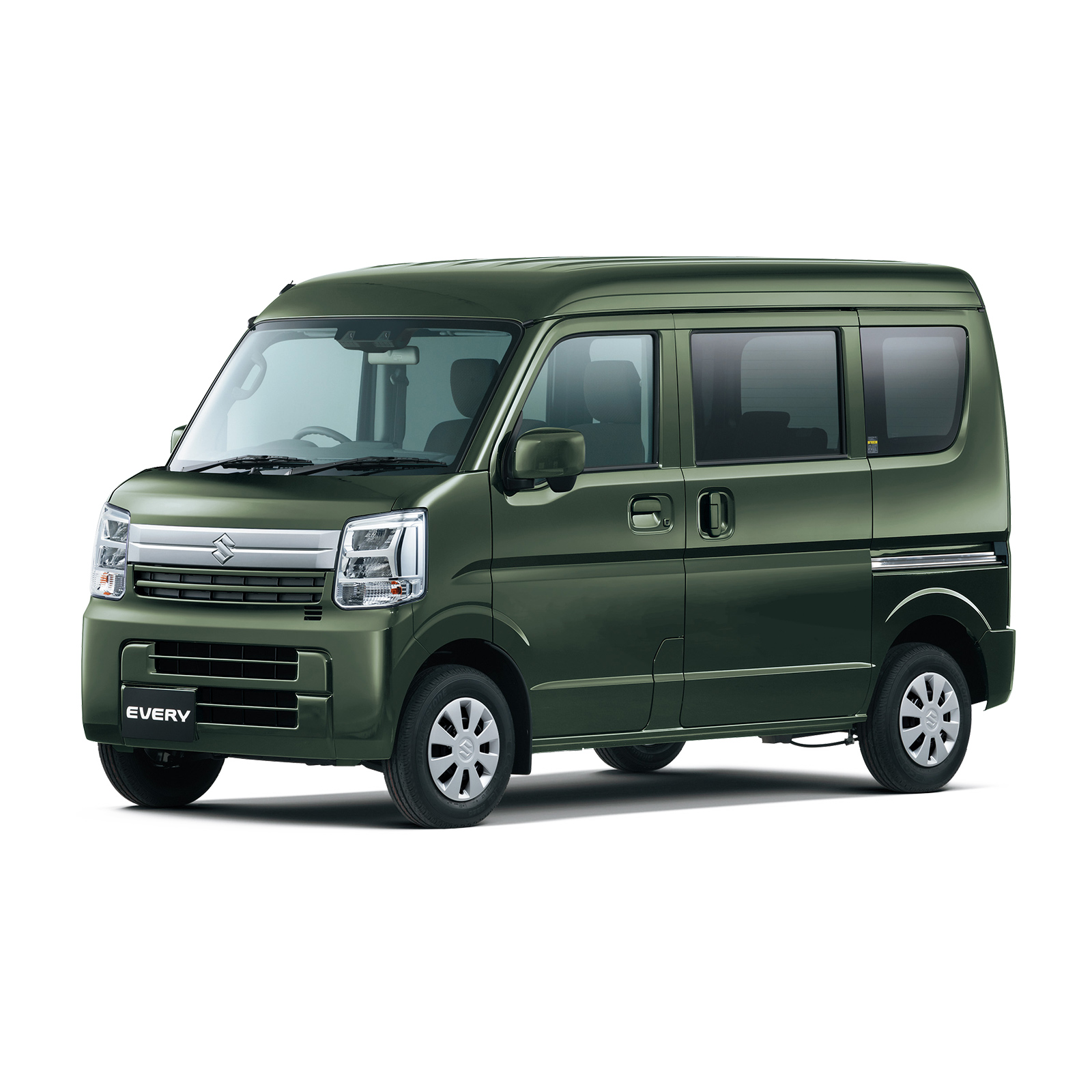 令和4年3月の新車はずしですスズキ純正 DA17V エブリイ　フロントバンパー カラーZVD クールカーキ