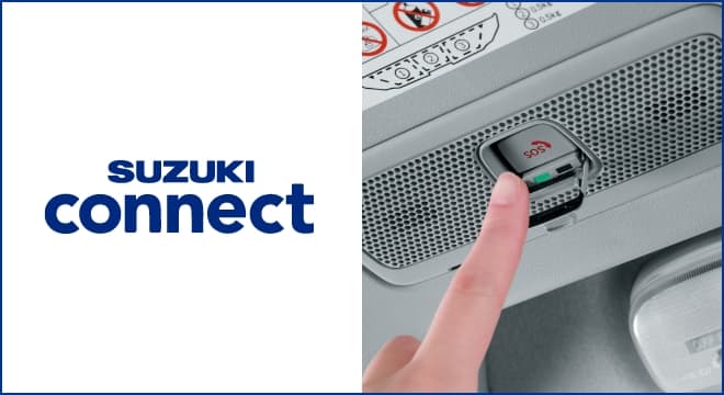 スズキコネクト対応通信機 SOSボタン