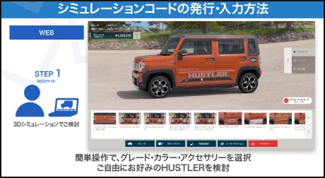ハスラー3Dシミュレーション 丸分かり動画