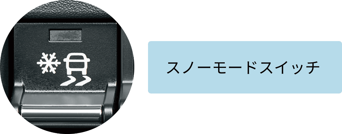 スノーモードスイッチ