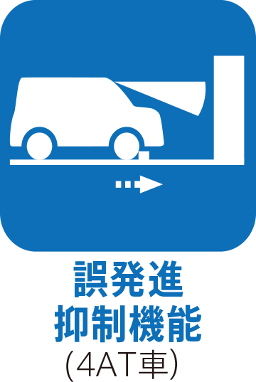 誤発進抑制機能(4AT車）
