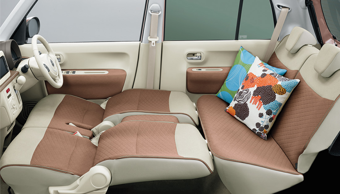 ラパン 室内空間 スズキ