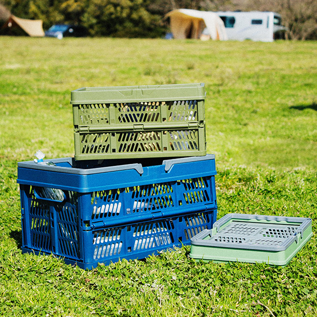 折りたたみ式コンテナ