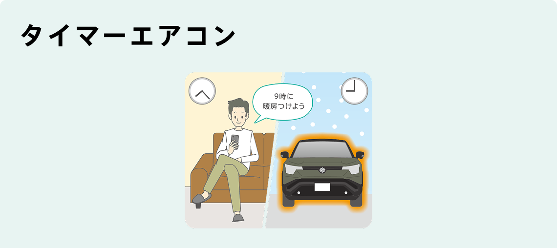 タイマーエアコン
