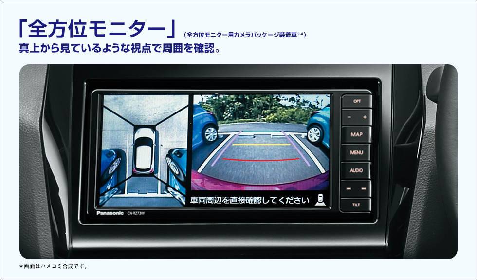 全方位モニター