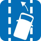 車線逸脱抑制機能