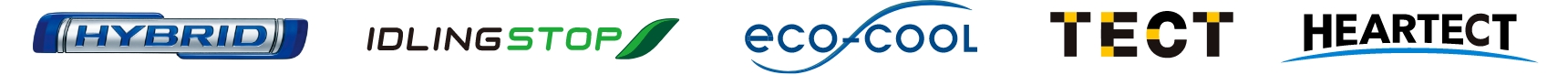 HYBRID, IDLING STOP, eco-cool, TECT, HEARTECT