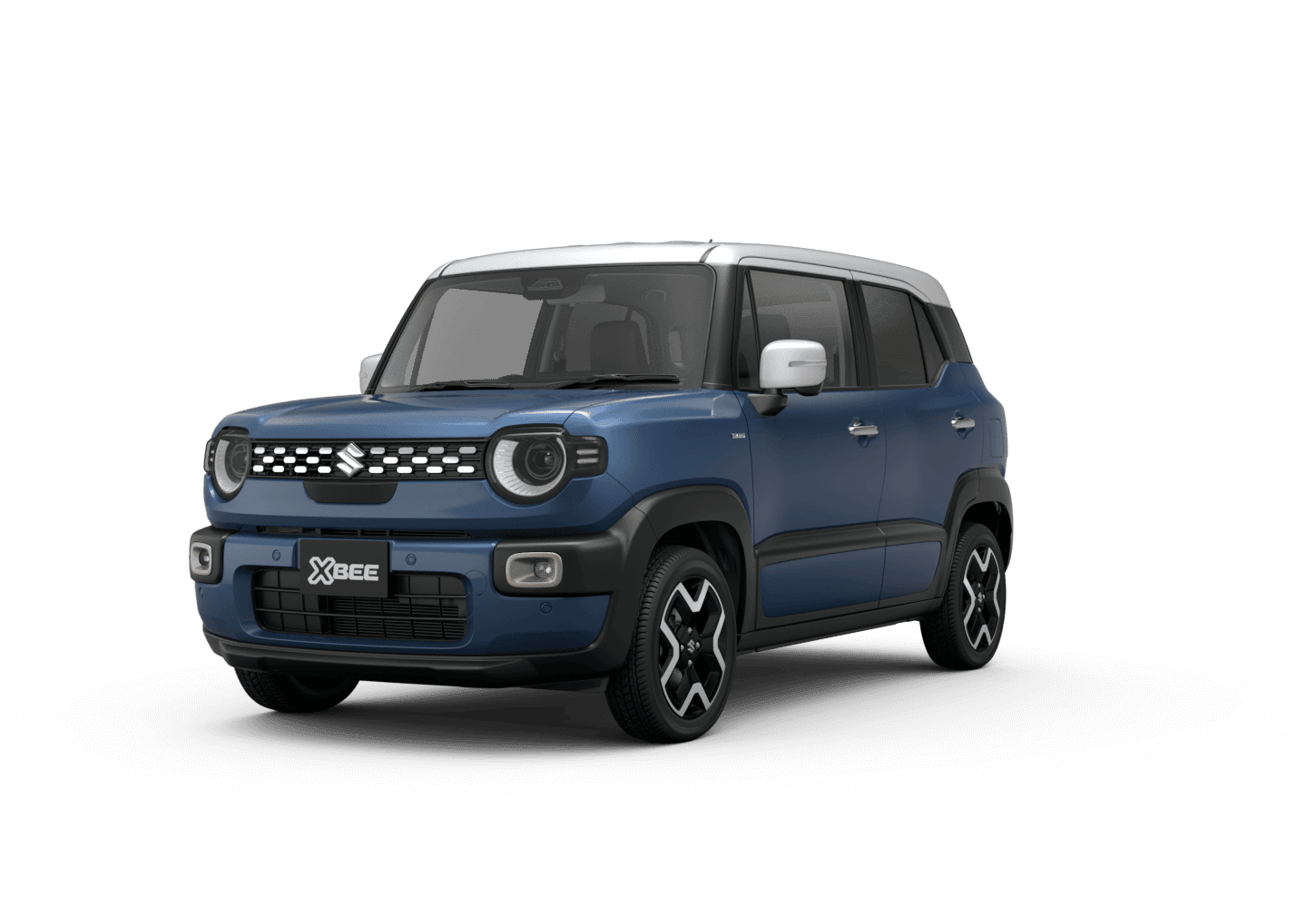 ミスティックブルーメタリック <br class="u-is-sp">ホワイト2トーンルーフ (FFK)