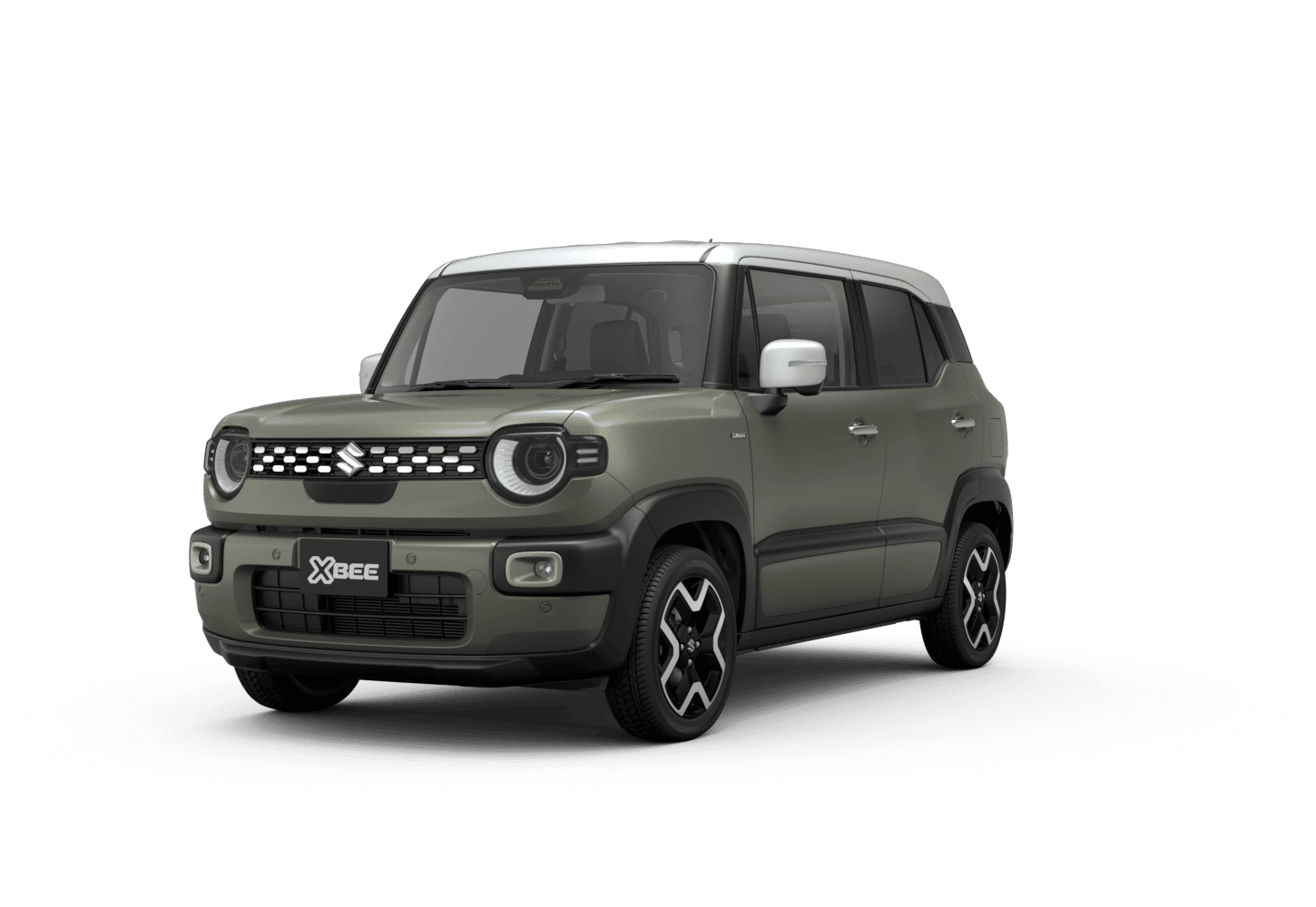 タフカーキパールメタリック <br class="u-is-sp">ホワイト2トーンルーフ (E2S)