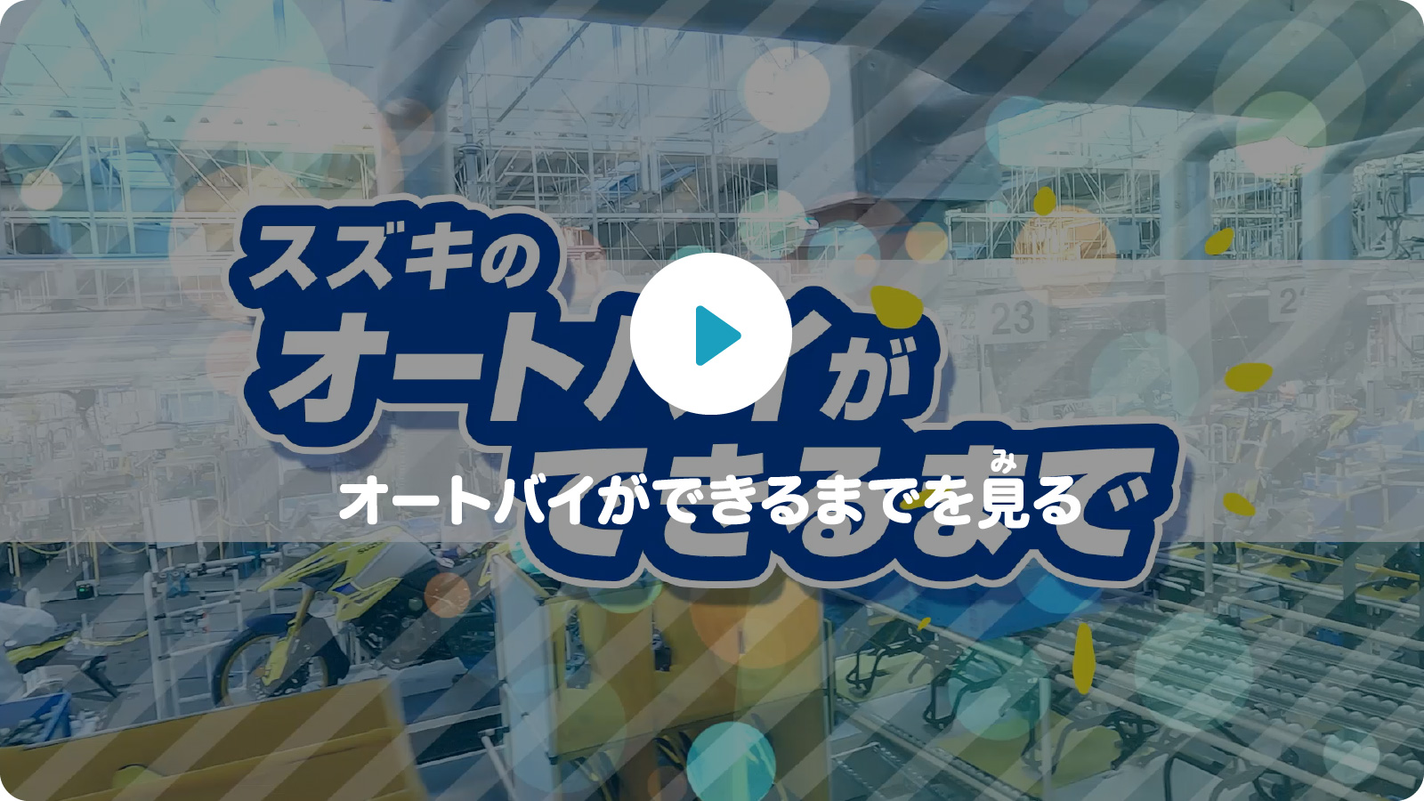 オートバイができるまでを見る