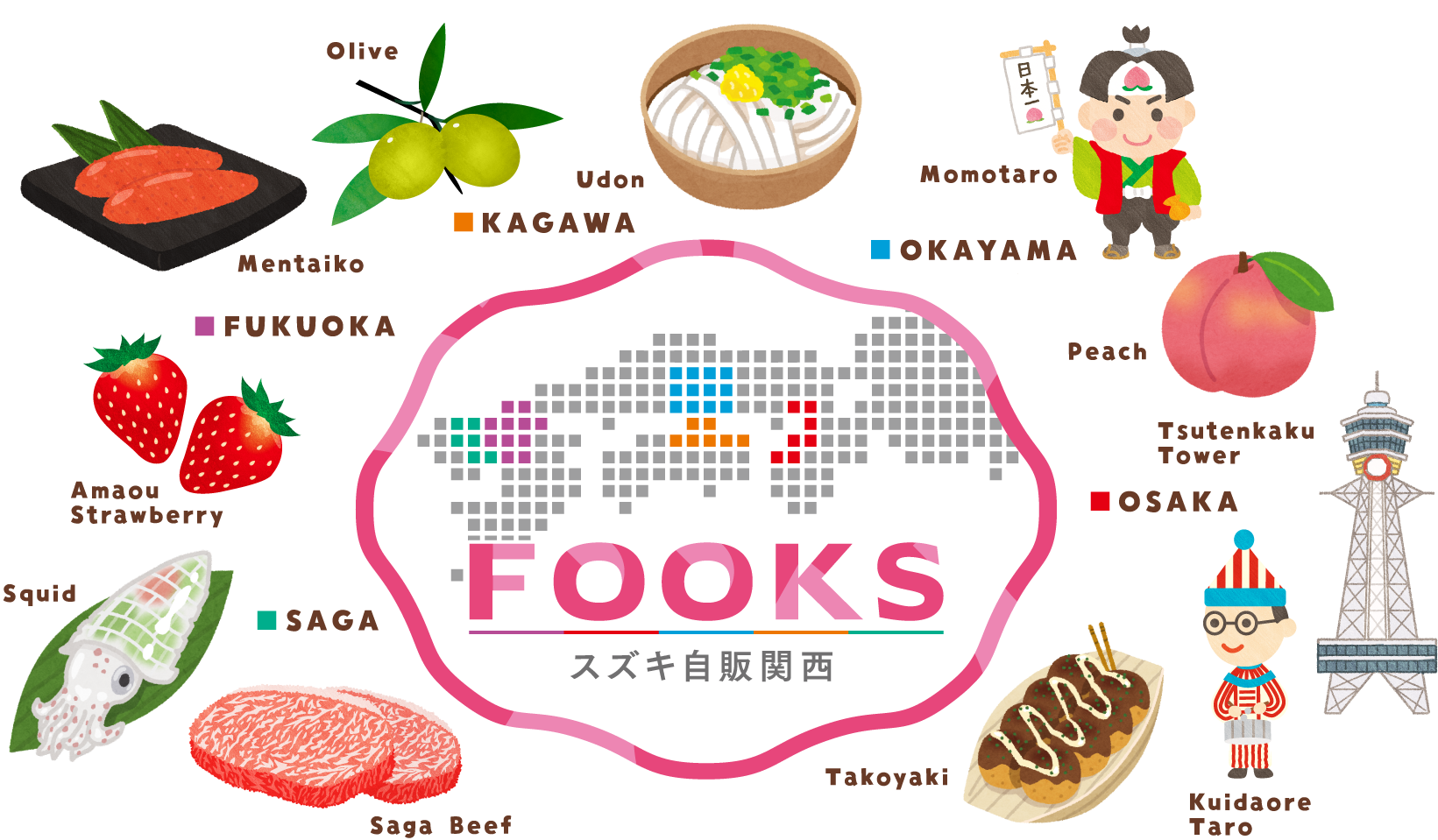 スズキ自販関西 女子改「FOOKS」