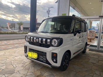 新型スペーシアギアの試乗車出動です！！
