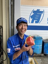 夏はやっぱりスイカですね♪