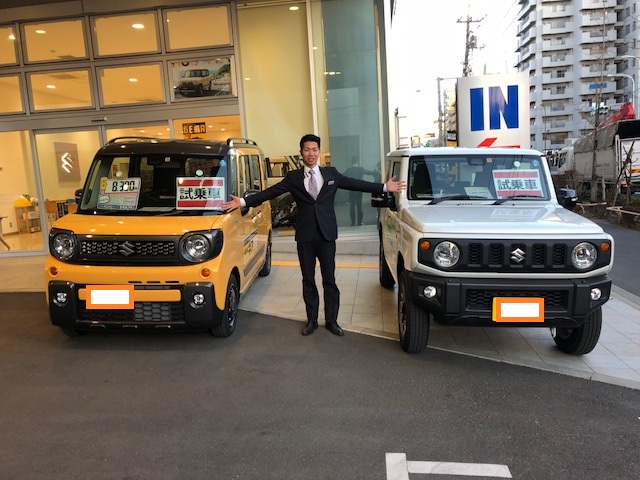 スペーシアギア ジムニー 新車情報 お店ブログ 株式会社スズキ自販東京 スズキアリーナ足立 足立センター