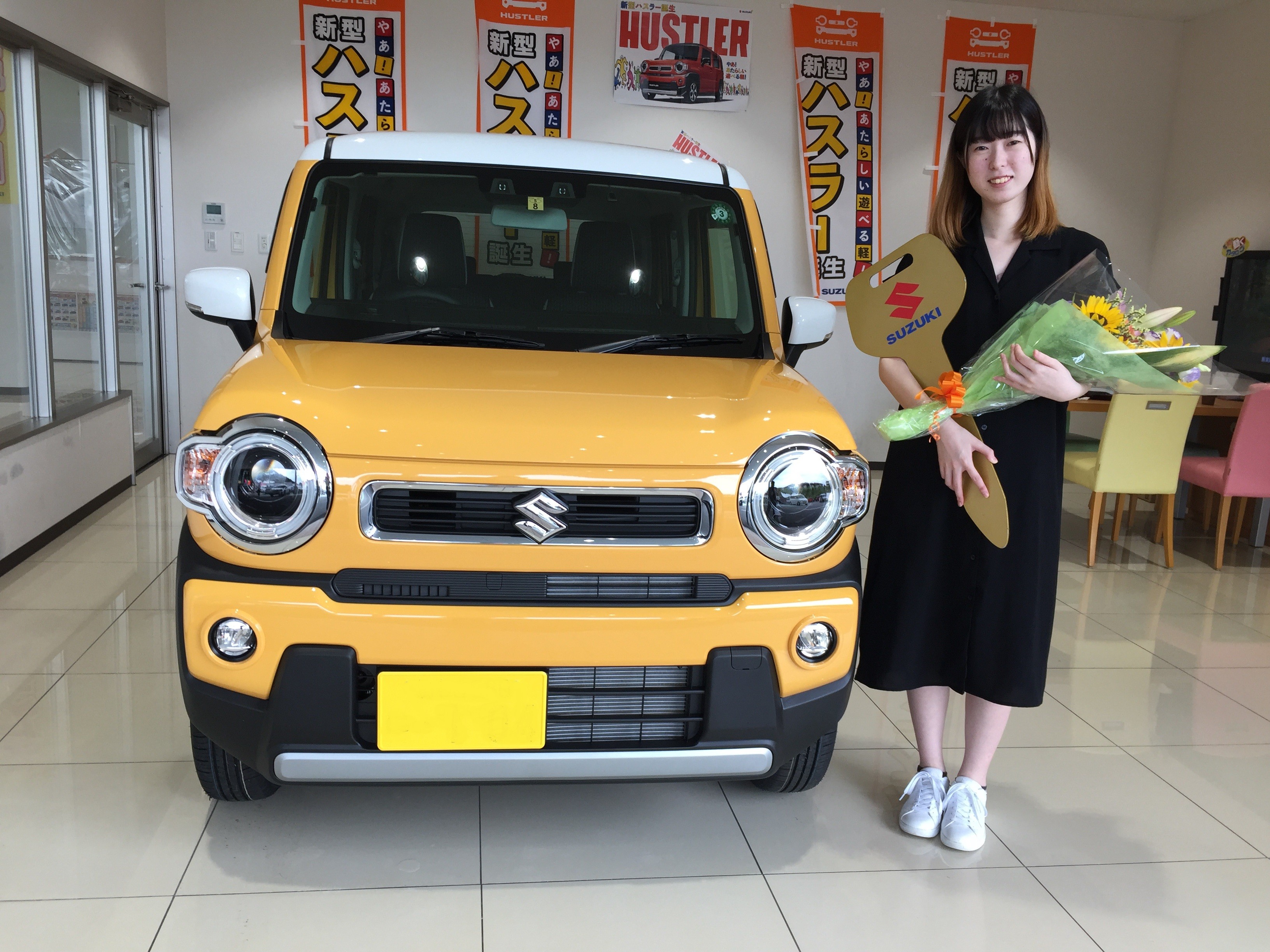 W様 ご納車をさせて頂きました 納車ギャラリー お店ブログ 株式会社スズキ自販福島 スズキアリーナ自由ケ丘