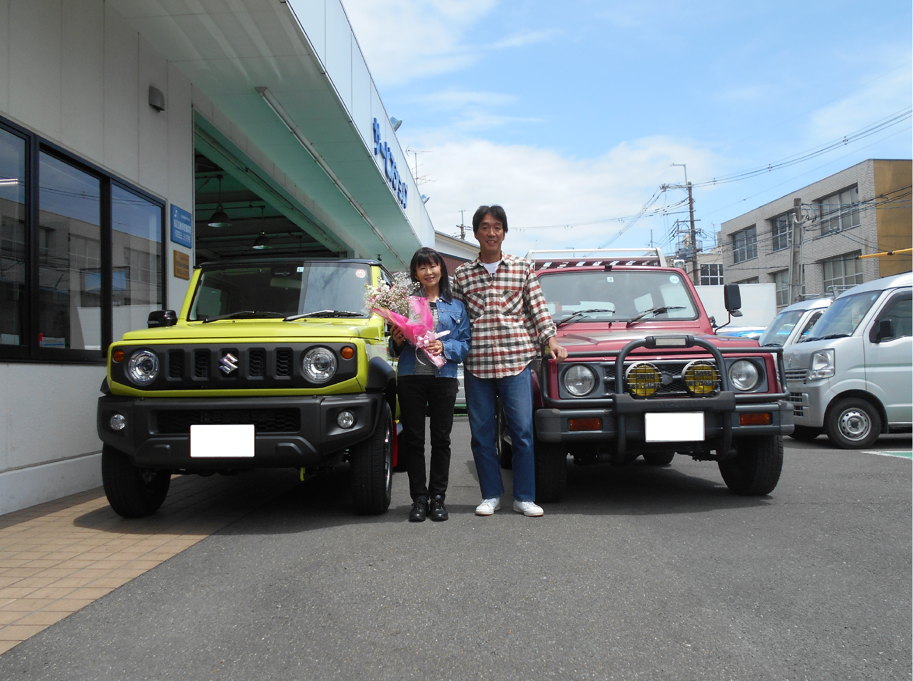 ジムニーシエラ納車しました 納車ギャラリー お店ブログ 株式会社スズキ自販京都 スズキアリーナ伏見深草