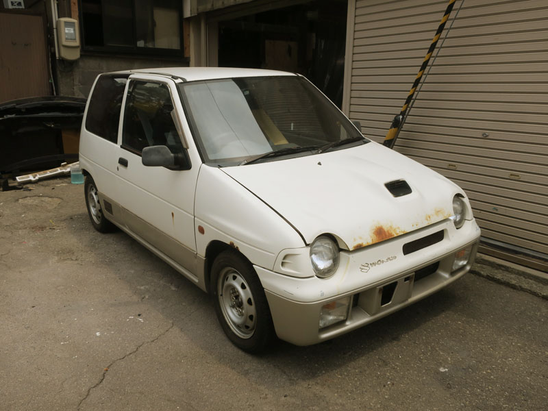 アルトワークスのレストアがスタート 福井の中古車はクロカワ自動車