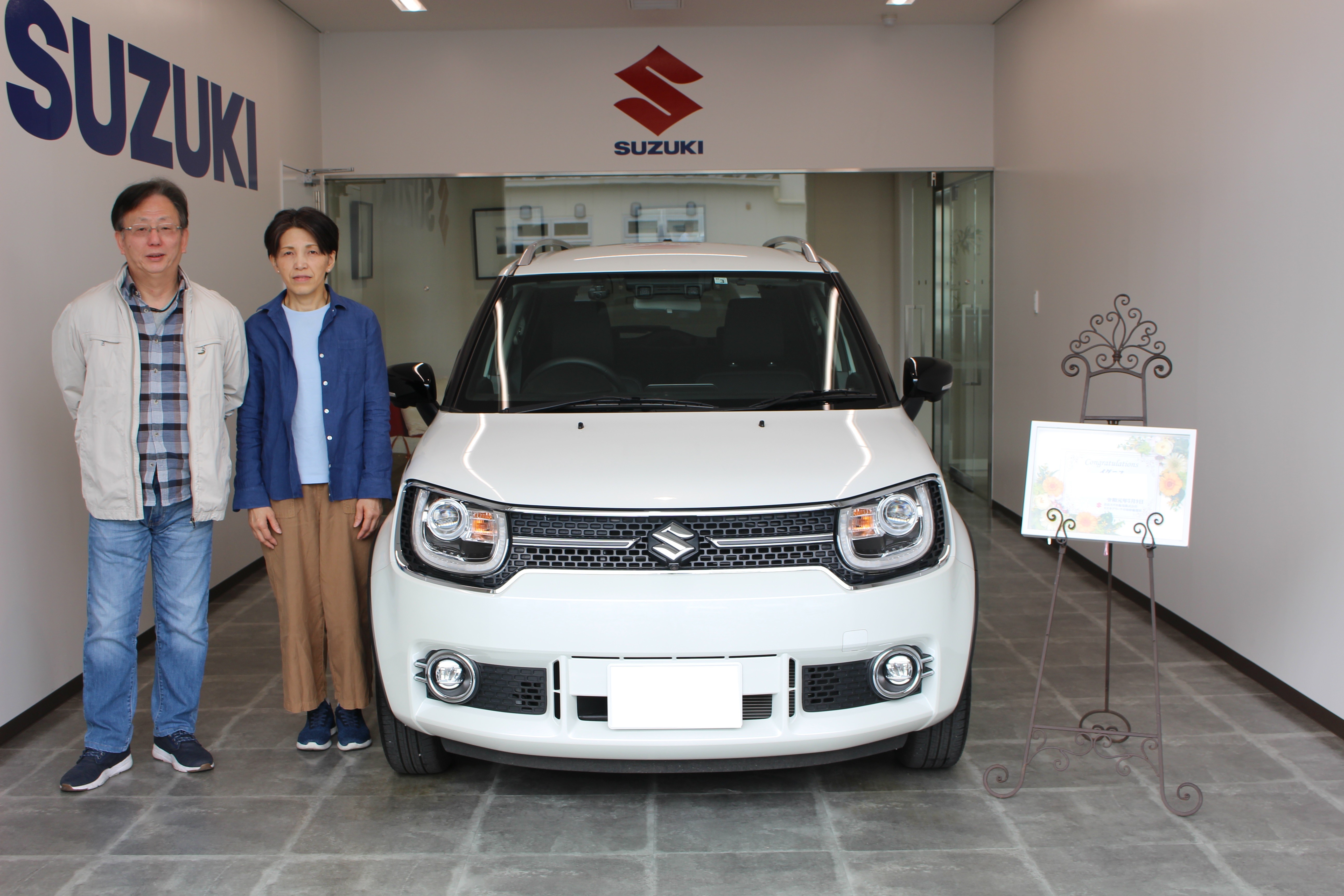 イグニスご納車 大和郡山市在住b様 納車ギャラリー お店ブログ 奈良スズキ販売株式会社 スズキアリーナ中和幹線橿原