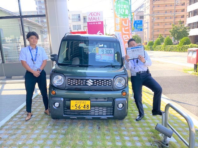 新型スペーシアギア入りました 新車情報 お店ブログ 愛知スズキ販売株式会社 高辻店