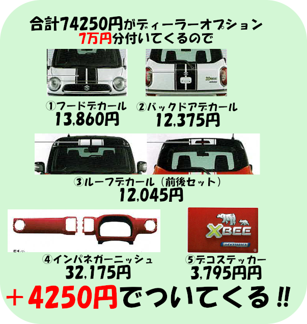 スズキ クロスビーの新車情報 値引きよりお得なナビパックプレゼント 新車情報 お店ブログ スズキアリーナ松阪