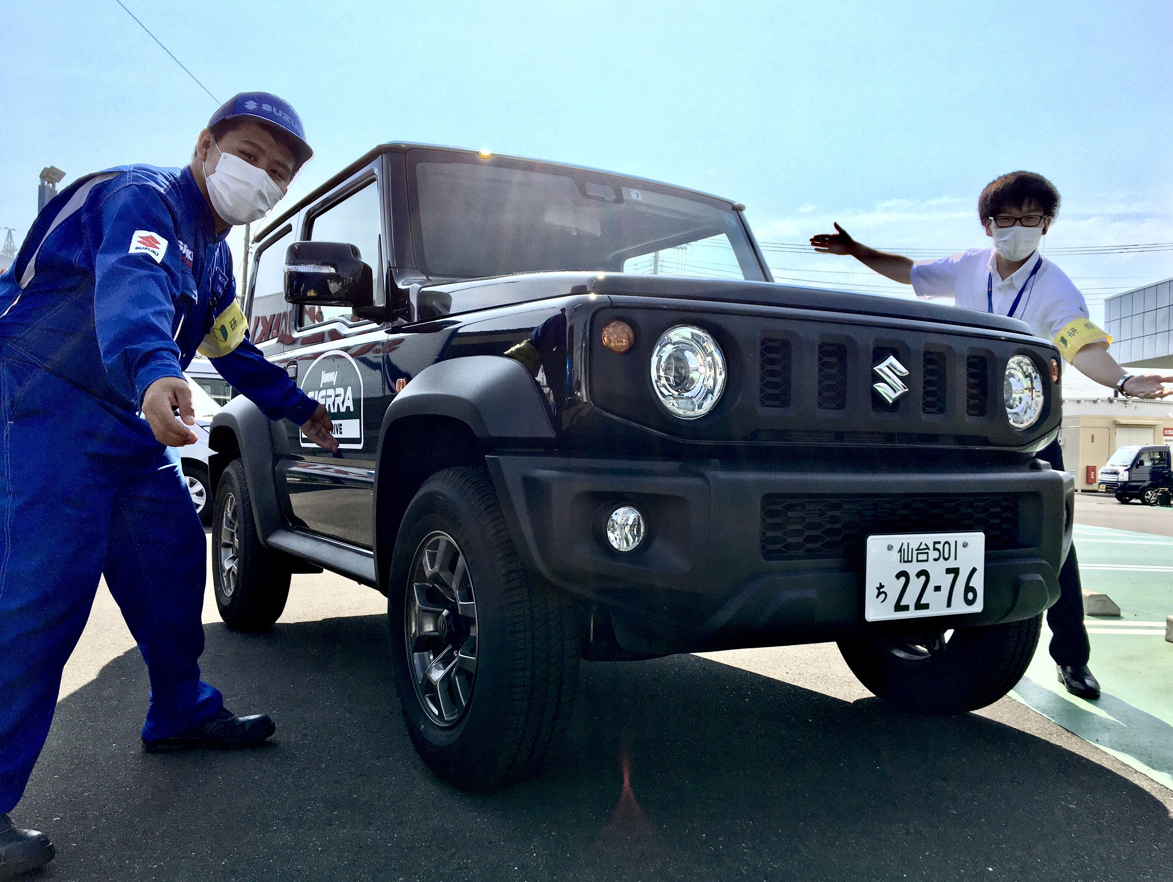 アリーナ古川にジムニーシエラの試乗車が仲間入りです その他 お店ブログ 株式会社スズキ自販宮城 スズキアリーナ古川