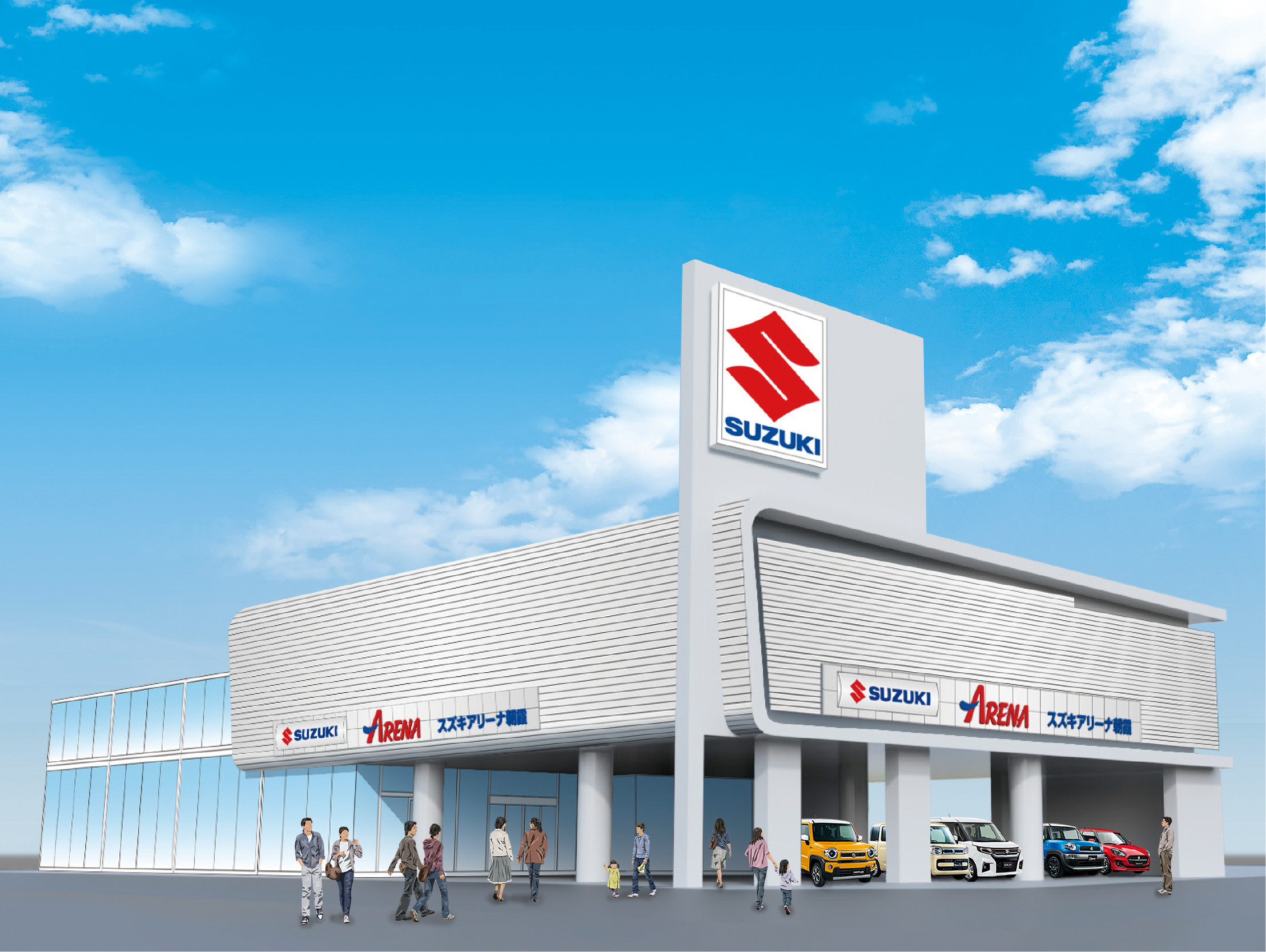 朝霞店グランドオープンまでの道のり イベント キャンペーン 株式会社スズキ自販西埼玉