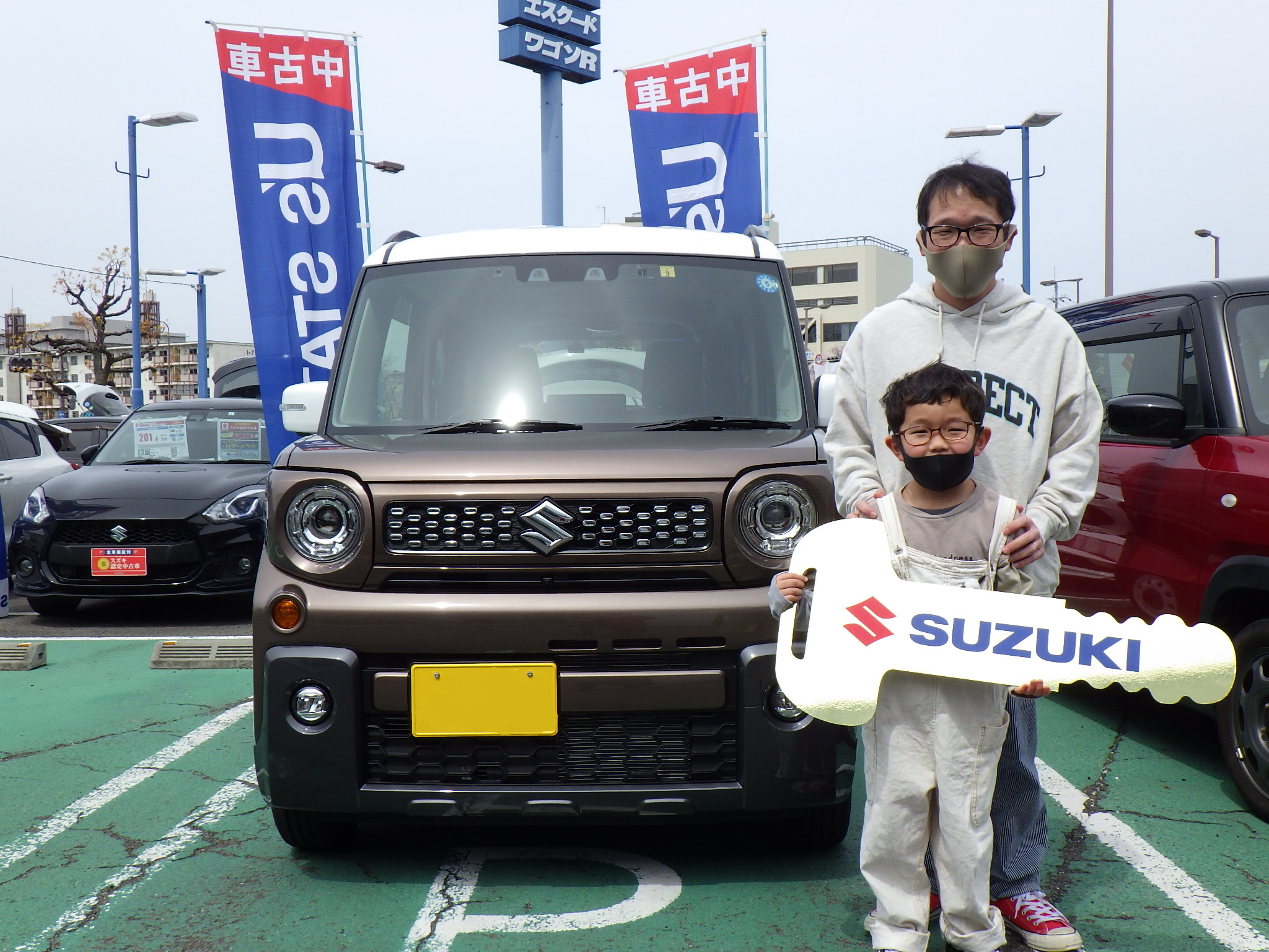 スペーシアギアご納車させていただきました♪｜納車ギャラリー｜お店 