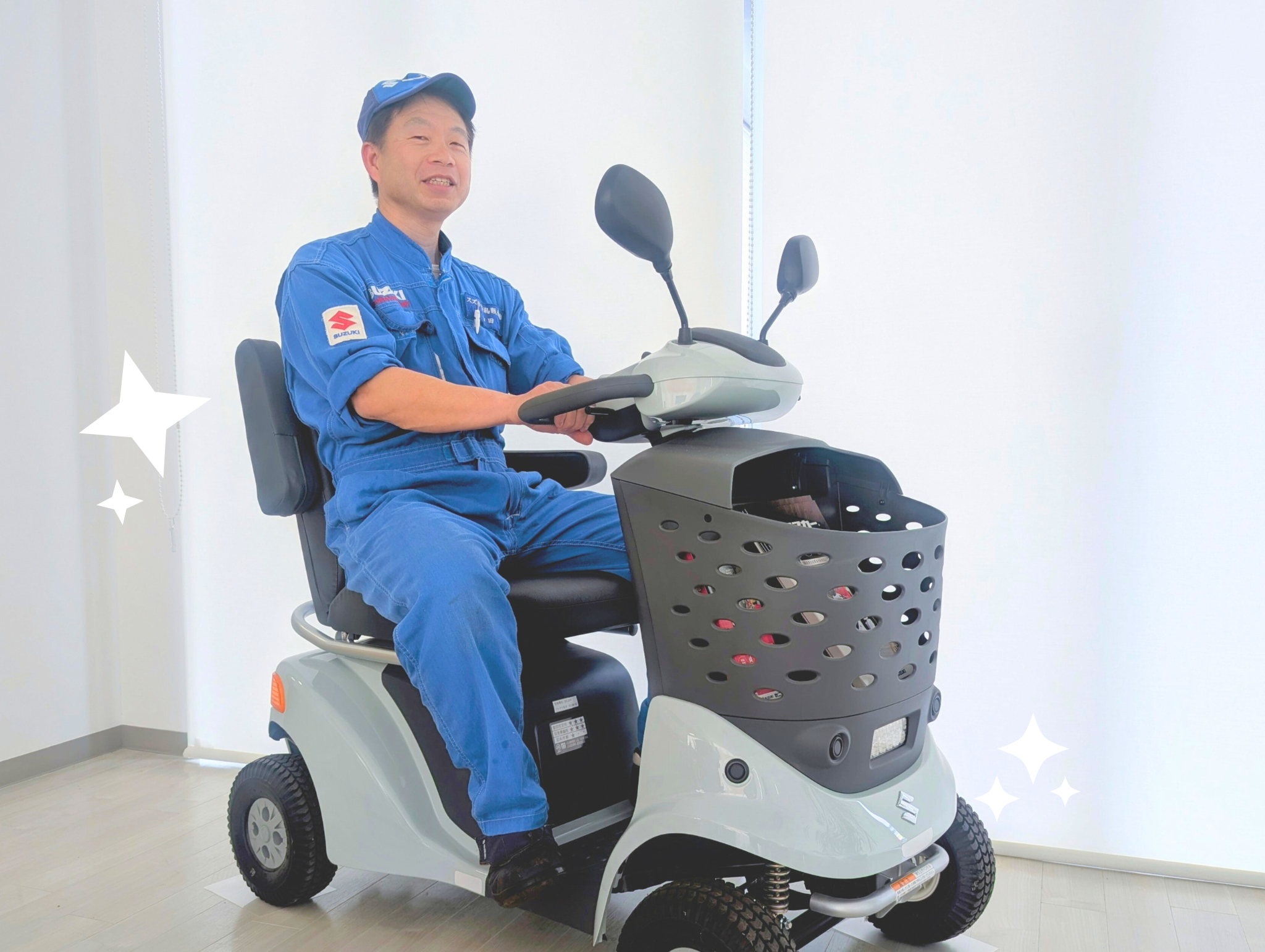 セニアカーのすべて｜スタッフによるクルマ紹介｜お店ブログ｜スズキ 