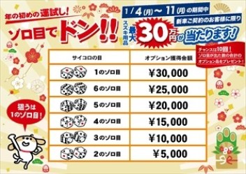 ゾロ目でドン その他 お店ブログ スズキアリーナ久留米西