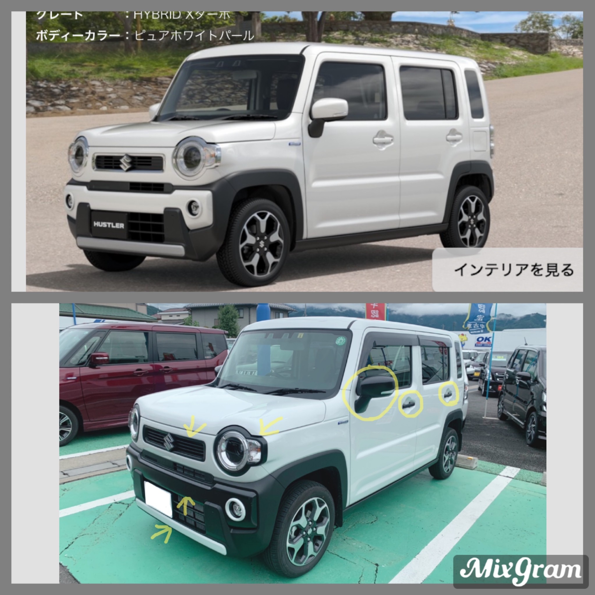 ハスラー　フロントバンパー MR31S MR41S ハスラー フロントバンパー 純正 71711-65P0 SUZUKI