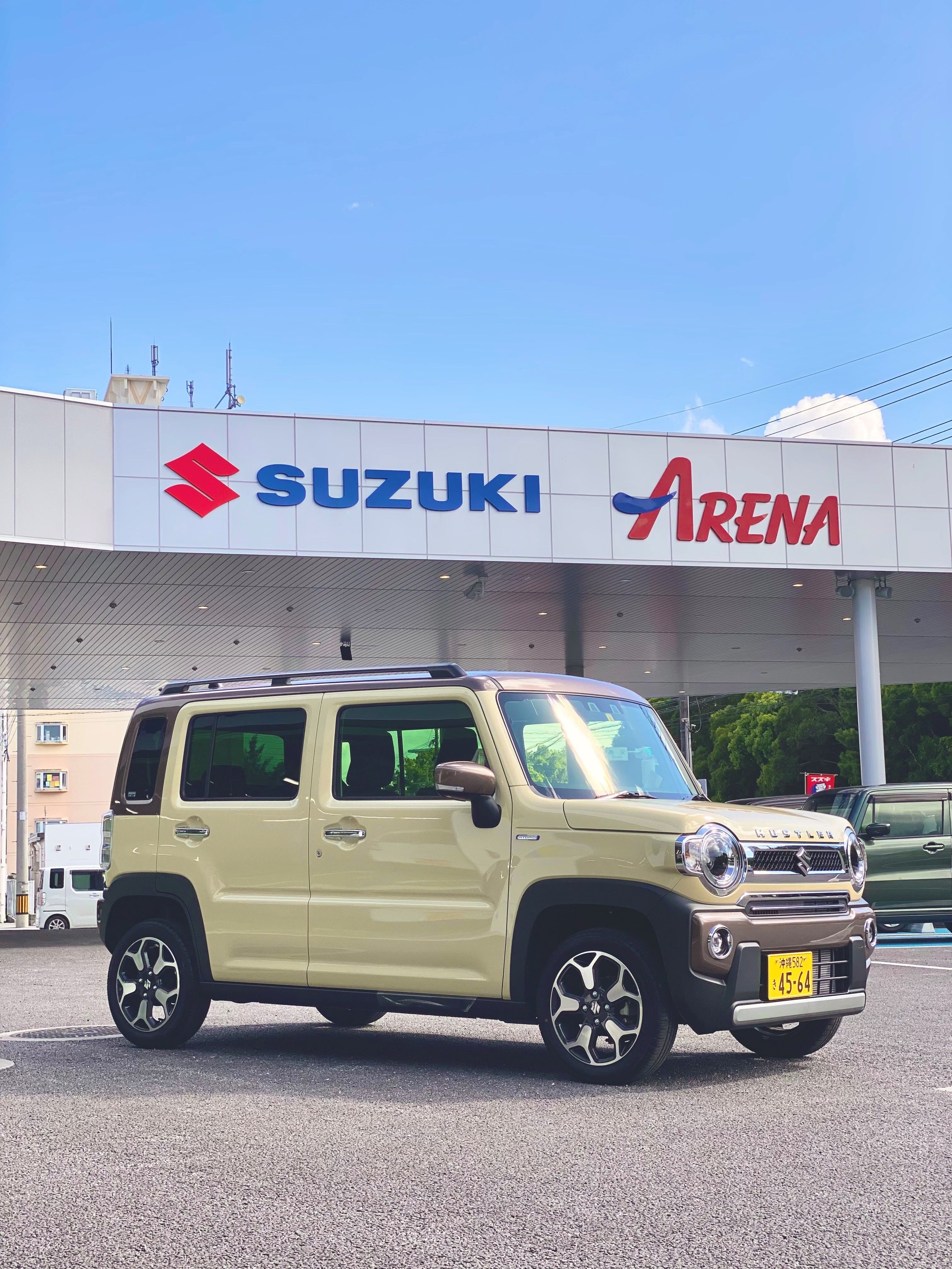 ハスラーで夏を楽しく スタッフによるクルマ紹介 お店ブログ 株式会社スズキ自販沖縄 スズキアリーナ名護 名護中古車センター