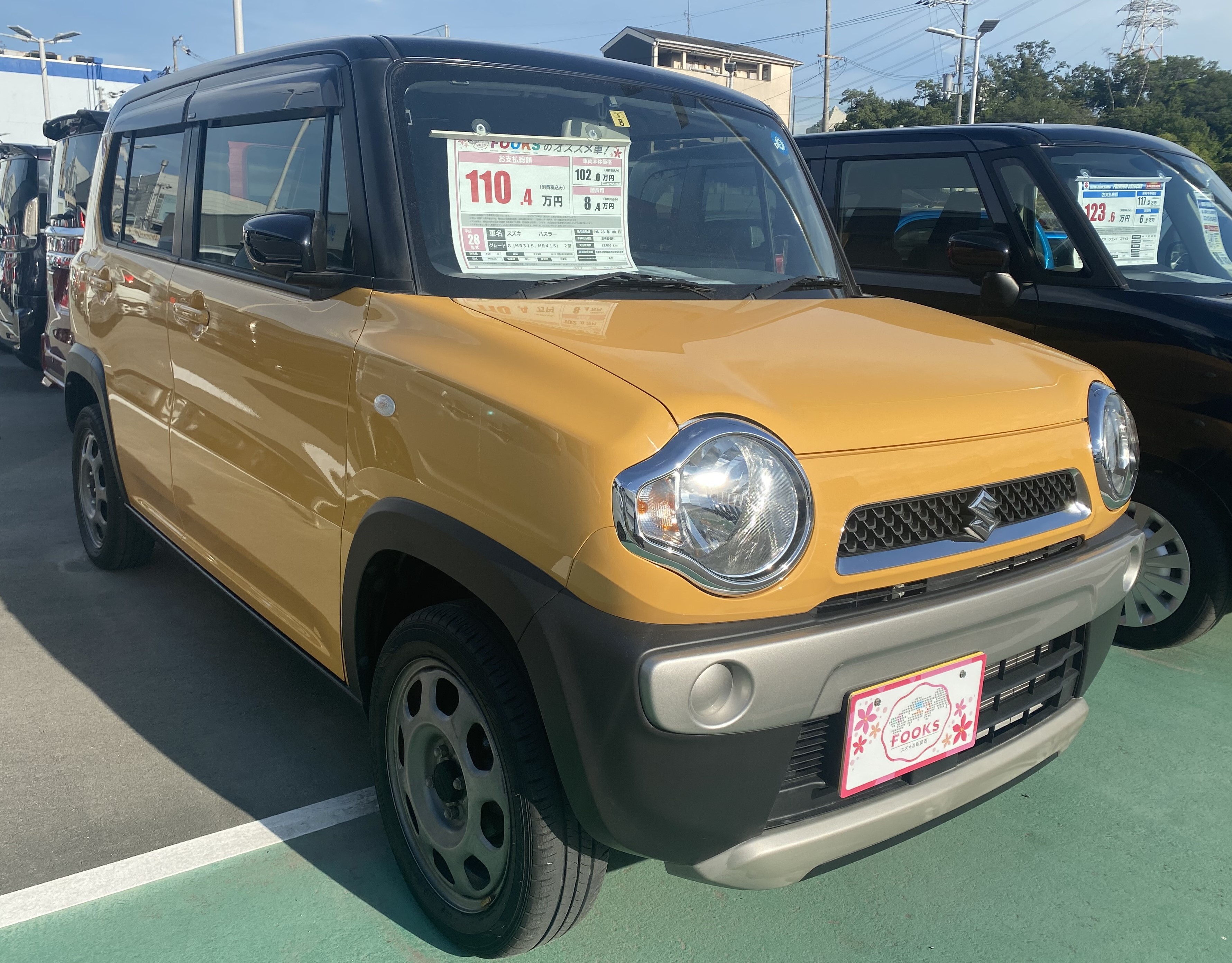 おすすめ中古車！ハスラーMT車！｜スタッフによるクルマ紹介｜お店 