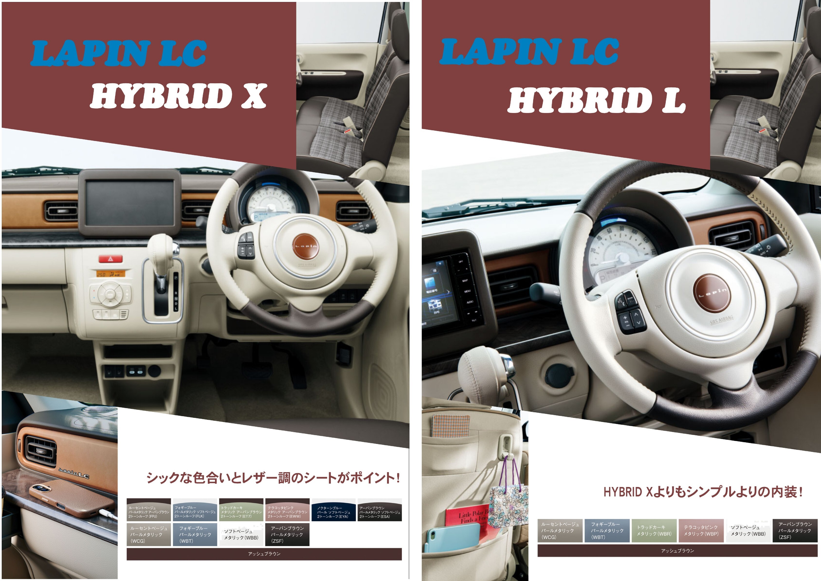 新型ラパンの内装をご紹介☆｜新車情報｜お店ブログ｜スズキアリーナ 