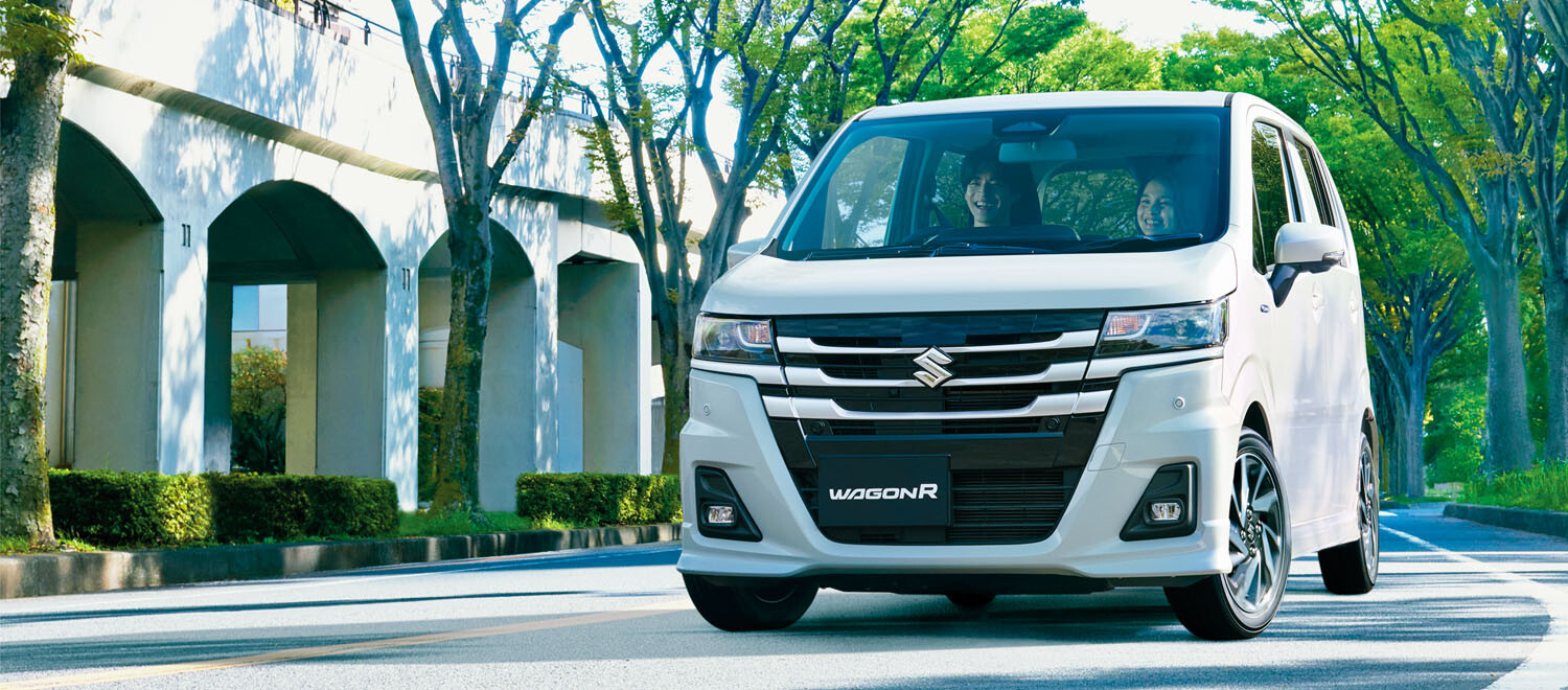 進化を続けるスタンダードワゴン。 NEW「ワゴンR」 登場！ もちろん 