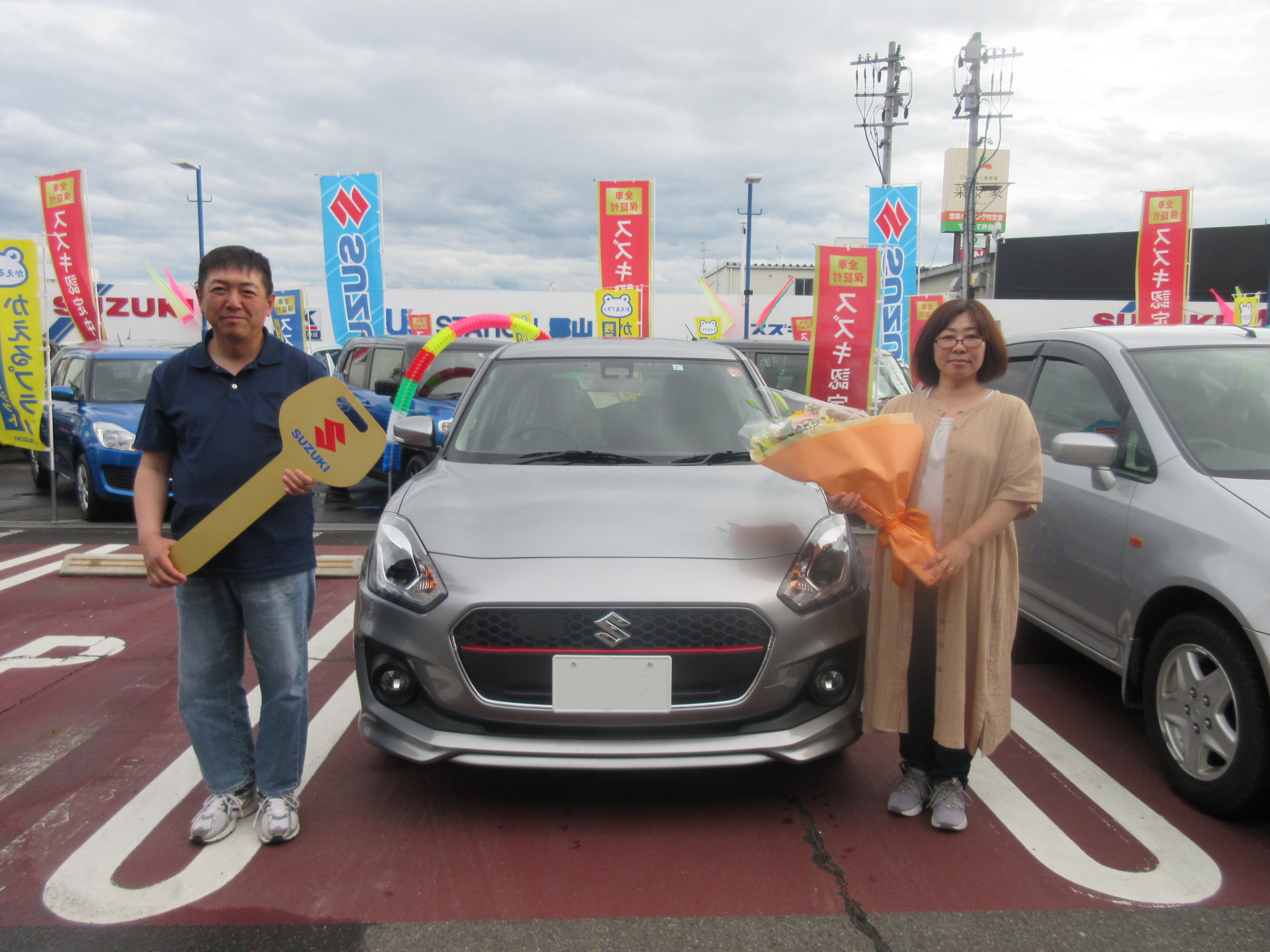 雨女 晴れ男 納車ギャラリー お店ブログ 株式会社スズキ自販福島 スズキアリーナ郡山南 U S Station郡山