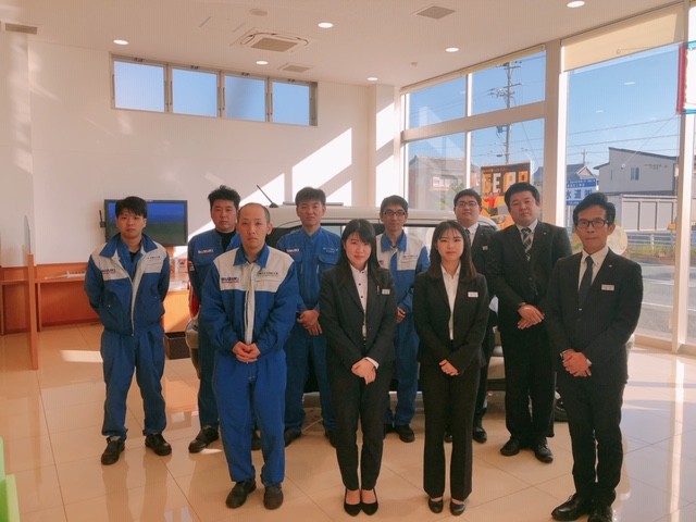 店舗からのごあいさつ 株式会社スズキ自販三重 スズキアリーナ三重大前