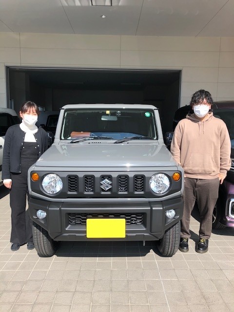 念願のジムニーご納車 納車ギャラリー お店ブログ 株式会社スズキ販売西兵庫 スズキアリーナ西兵庫