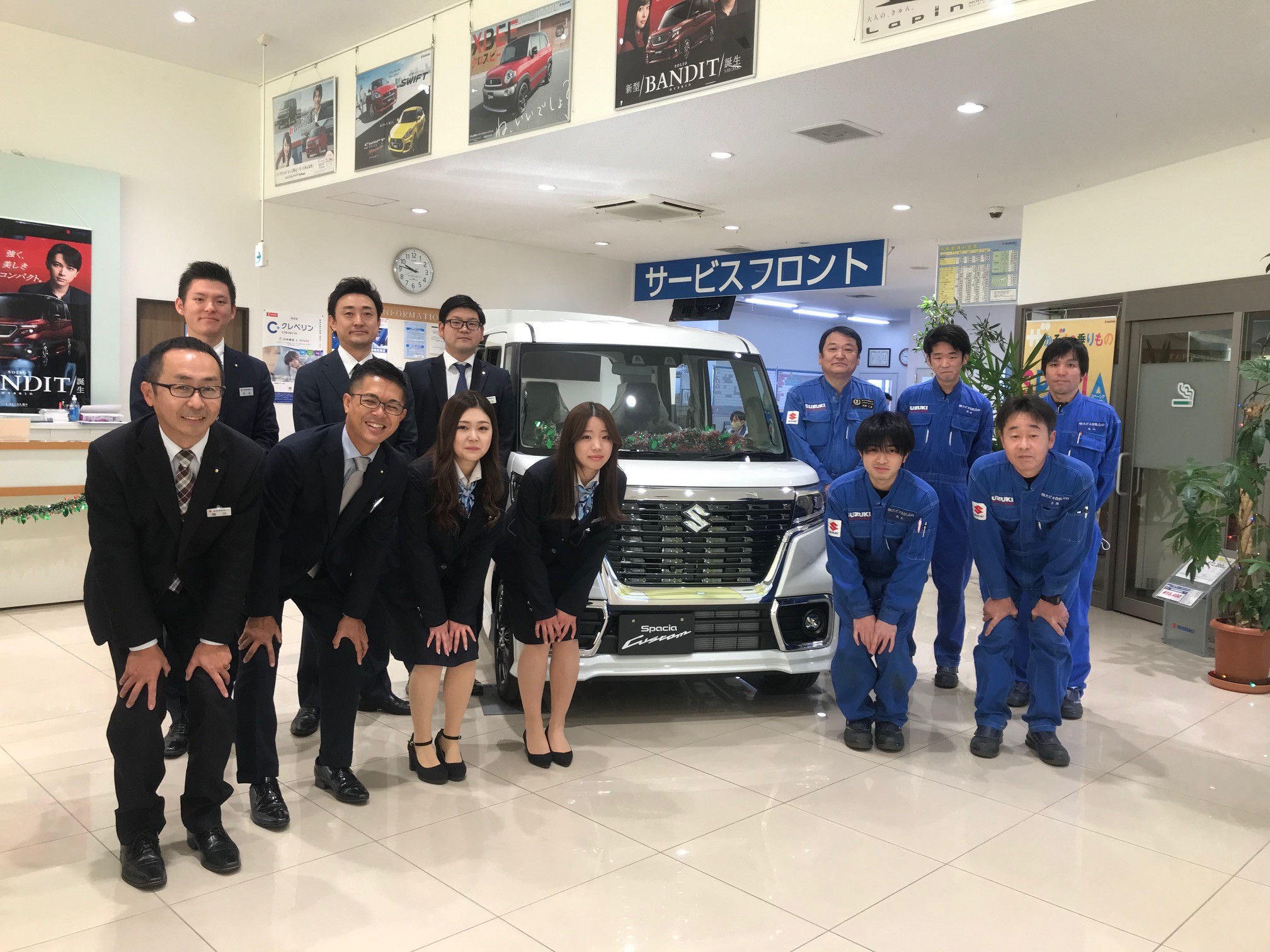 店舗からのごあいさつ 株式会社スズキ自販山口 スズキアリーナ宇部西